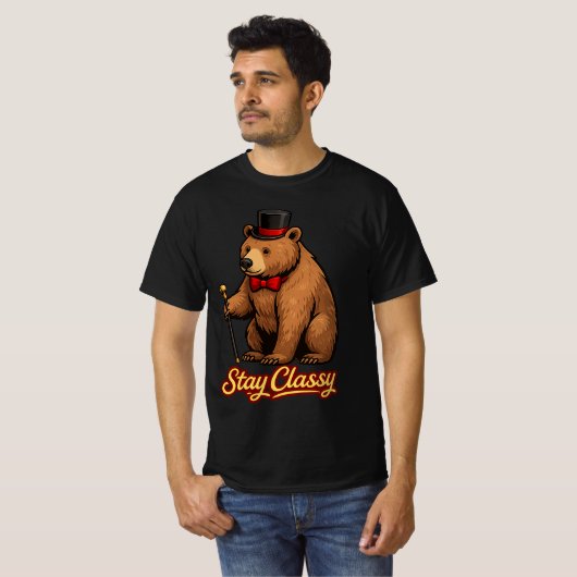 Stay Classy Tシャツ (正面フル)