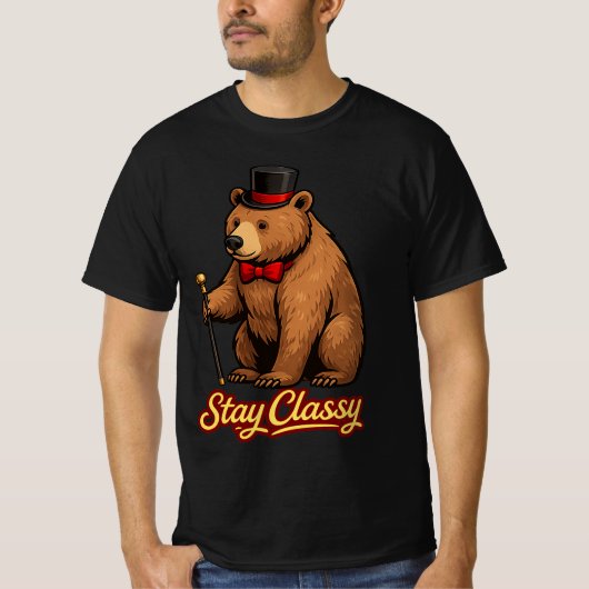 Stay Classy Tシャツ (正面)