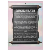 Stay Close to those who feel like Sunshine クリップボード (裏面)