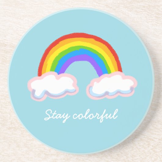 Stay colorful コースター (正面)