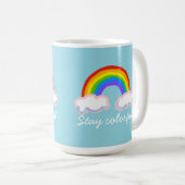 Stay colorful コーヒーマグカップ (正面右)