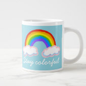 Stay colorful ジャンボコーヒーマグカップ (右)