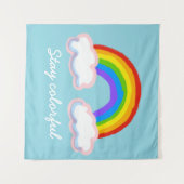 Stay colorful タペストリー (正面(横))