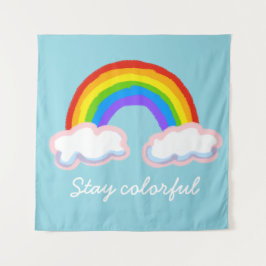 Stay colorful タペストリー