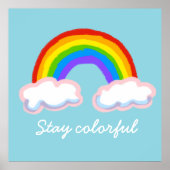 Stay colorful ポスター (正面)