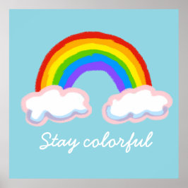 Stay colorful ポスター