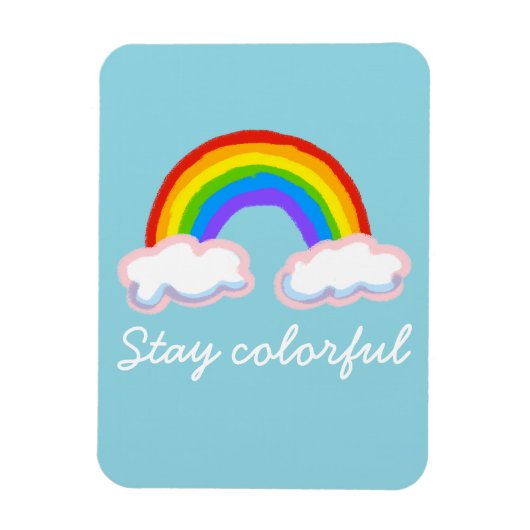 Stay colorful マグネット (縦)