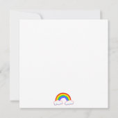 Stay colorful 招待状 (裏面)