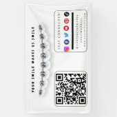 Stay Connected Dental Promo Social Mediaバナー 横断幕 (縦)