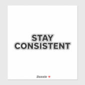 Stay Consistent Water Bottle – Christian Fitness M シール (シート)