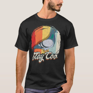 Stay Coo Wildlife Pigeon Birds Tシャツ