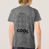 Stay cool トライブレンドＴシャツ (裏面)