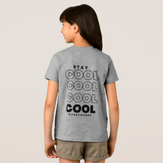 Stay cool トライブレンドTシャツ