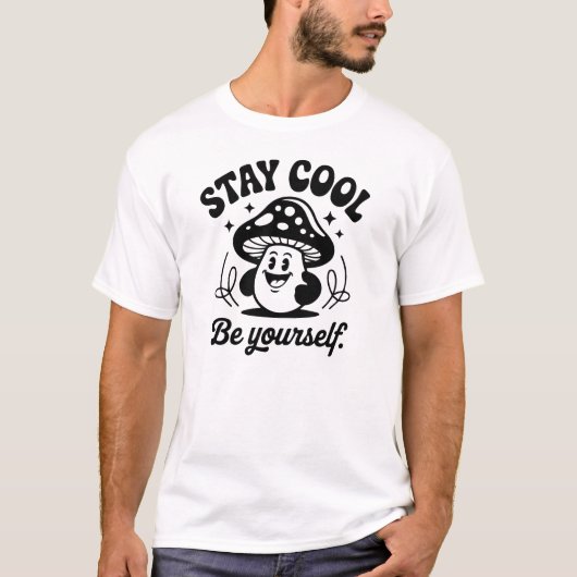 Stay Cool – Chill Style T-Shirt Design Tシャツ (正面)
