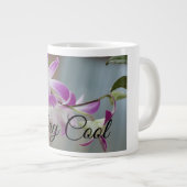 Stay Cool Orchids Design Mug ジャンボコーヒーマグカップ (正面右)
