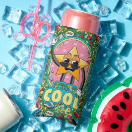 Stay Cool Retro Pop Art Can Cooler スリム缶クーラー