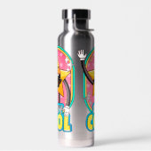 Stay Cool Retro Star Water Bottle ウォーターボトル (左面)