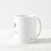 Stay Cosmic Minimal Space Typography Coffee Mug コーヒーマグカップ (正面右)