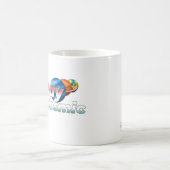 Stay Cosmic Minimal Space Typography Coffee Mug コーヒーマグカップ (中央)