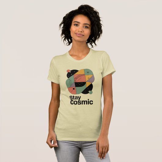 Stay Cosmic Tシャツ (正面フル)