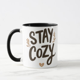 Stay Cozy マグカップ | ヒュッゲ ライフスタイル 快適ギフト