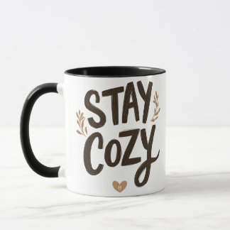 Stay Cozy マグカップ | ヒュッゲ ライフスタイル 快適ギフト