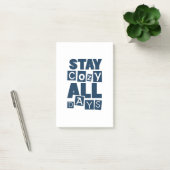 Stay Cozy All Days Notes ポストイット (オフィス)