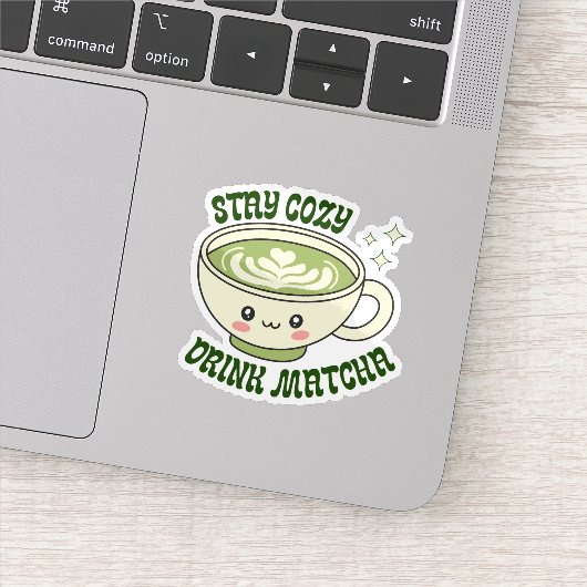 Stay Cozy Drink Matcha シール (詳細)