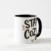 Stay Cozy Mug | Hygge Lifestyle Comfort Gift マグカップ (正面右)