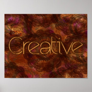 Stay Creative by Mansa Pryor ポスター