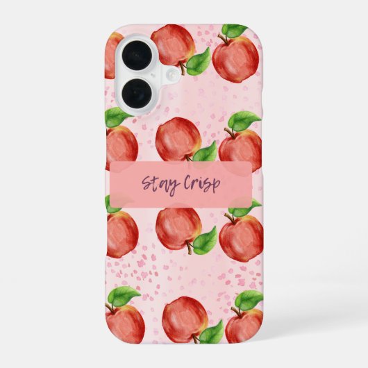 Stay Crisp (apple) iPhone 16ケース (裏面)