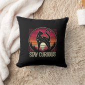 stay curious cushion クッション (ブランケット)