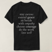 stay curious light bigger letters Premium Tシャツ (デザイン正面)