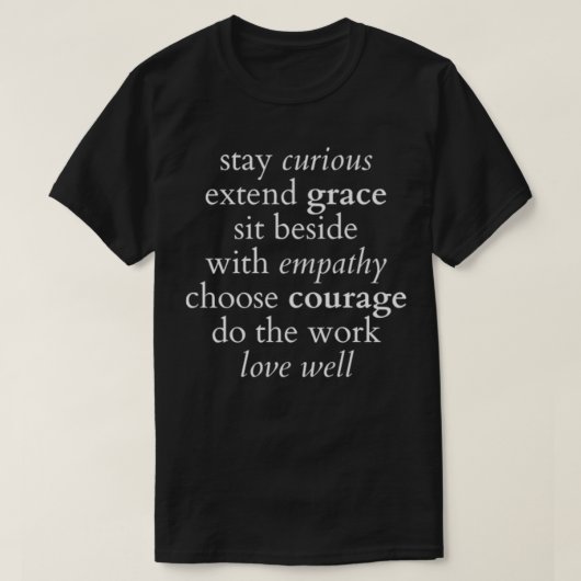 stay curious  light  bigger letters Premium  Tシャツ (デザイン正面)
