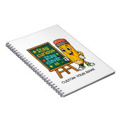 Stay Curious Stay Clever ノートブック (右側)