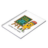 Stay Curious Stay Clever ノートブック (左側)