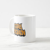 Stay Driven Graffiti コーヒーマグカップ (正面左)