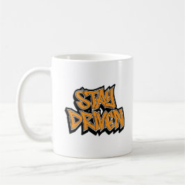 Stay Driven Graffiti コーヒーマグカップ