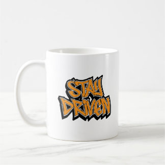 Stay Driven Graffiti コーヒーマグカップ
