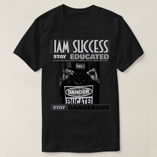 STAY EDUCATED Tシャツ (デザイン正面)