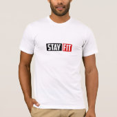 Stay Fit - Gym T-Shirt Tシャツ (正面)