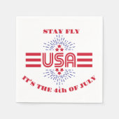 Stay fly it's 4 of 7月紙ナプキンス スタンダードカクテルナプキン (正面)