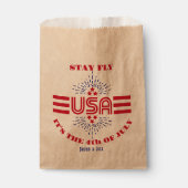 Stay fly it's 4 of July Favoritesバッグ フェイバーバッグ (正面)