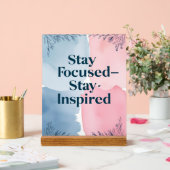 Stay Focused インスパイア Stay アクリルサイン (ウェディング)