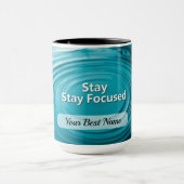 Stay Focused Circle マグカップ (中央)
