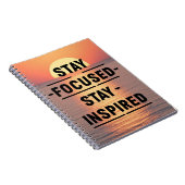 Stay Focused-Stay Inspired オプション2 ノートブック (右側)