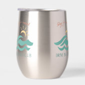 Stay for Sunset Brine Beach Club Stainless Cup (右面)