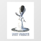 Stay Freaky! Bride of Frankenstein ウィンドウサイン (シート)