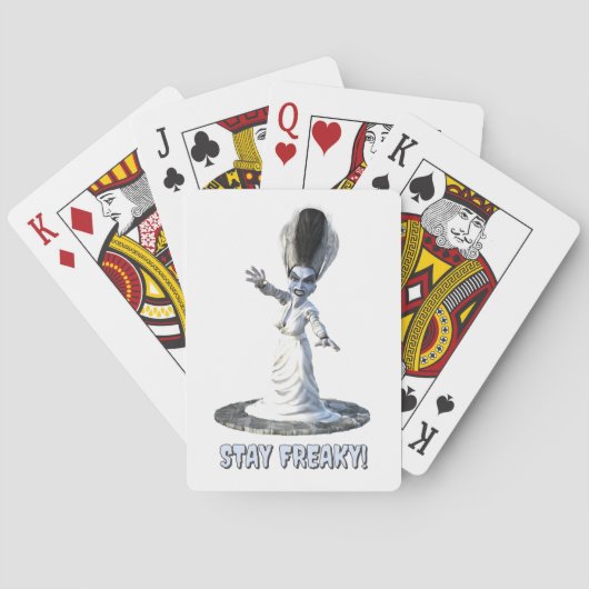Stay Freaky! Bride of Frankenstein トランプ (裏面)