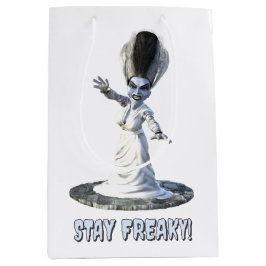 Stay Freaky! Bride of Frankenstein ミディアムペーパーバッグ